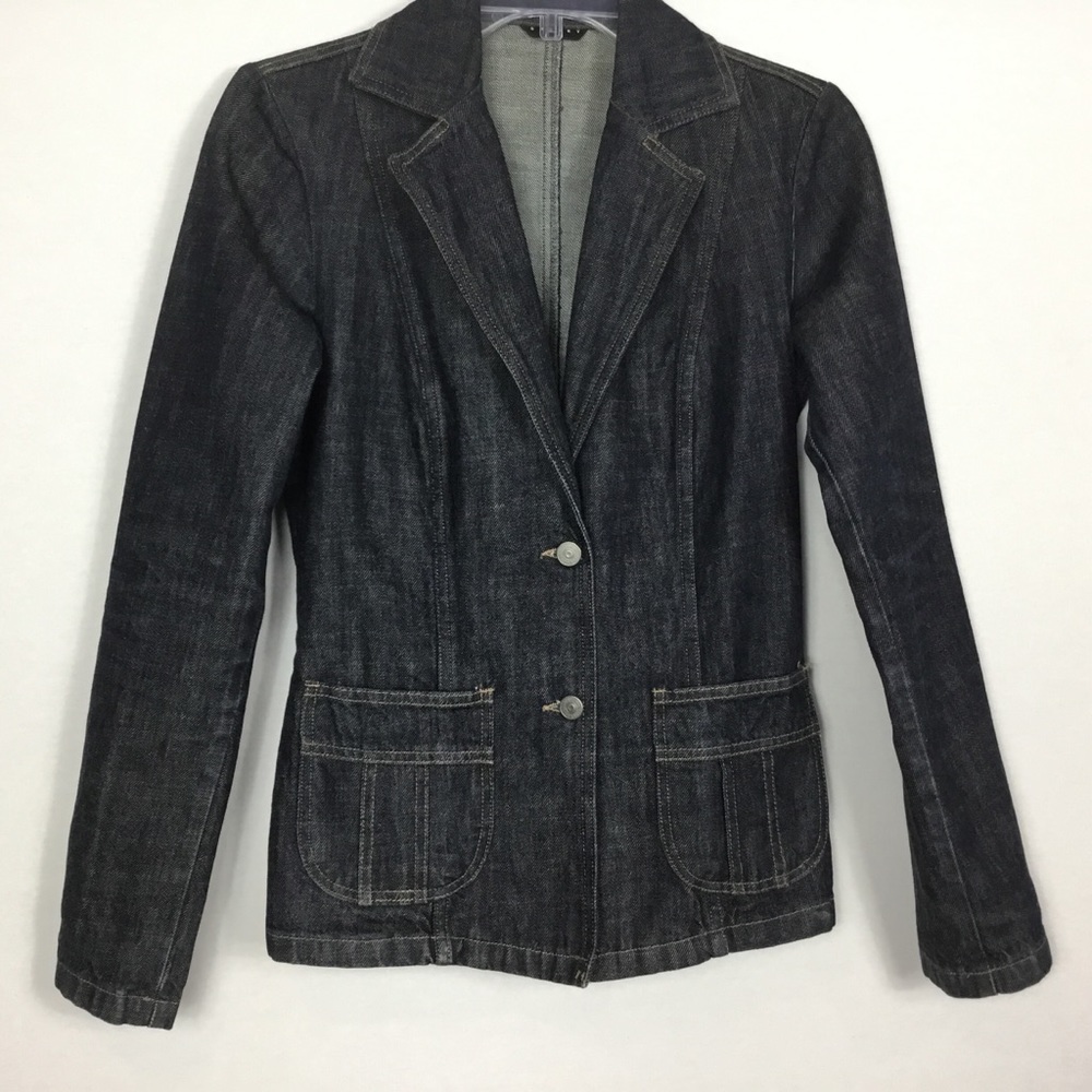 Sisley Denim Blazer Jacket